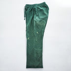 BOWWOW ヴィンテージ加工 スウェットパンツ DISTRESSED SWEAT PANTS AGED M グリーン カットオフ 日本製