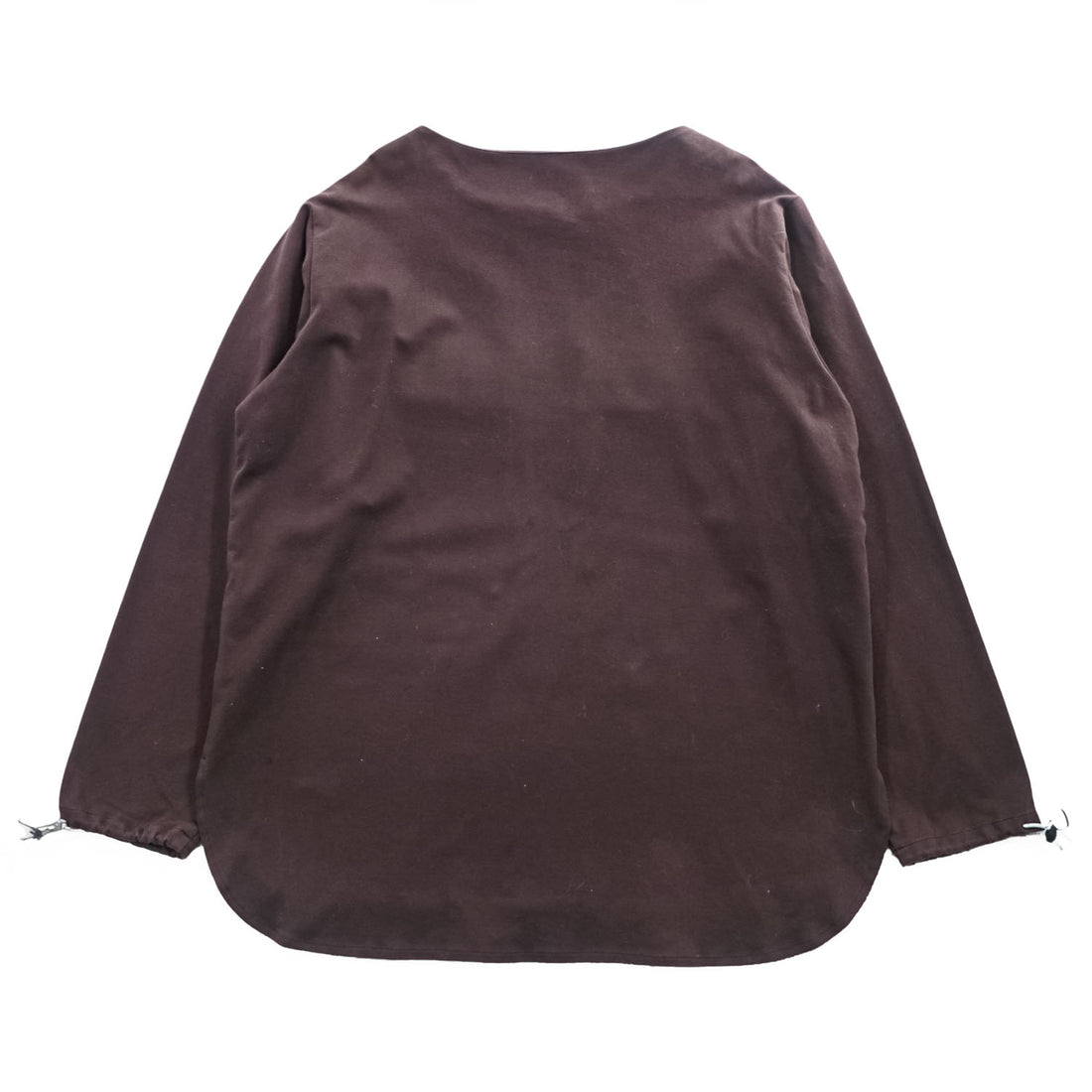 tence 長袖 スモック カットソー ロングスリーブ Tシャツ S ドローコード 胸ポケット TN-PO-01 日本製