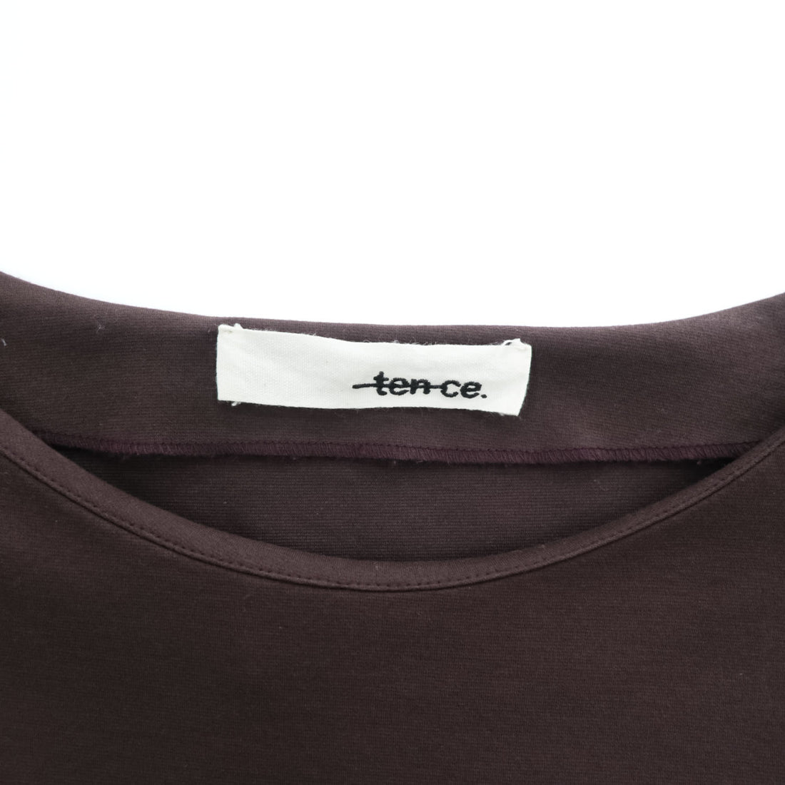 tence 長袖 スモック カットソー ロングスリーブ Tシャツ S ドローコード 胸ポケット TN-PO-01 日本製