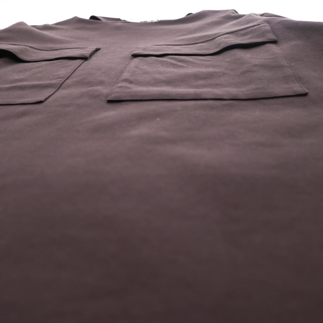 tence 長袖 スモック カットソー ロングスリーブ Tシャツ S ドローコード 胸ポケット TN-PO-01 日本製