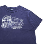Polo Ralph Lauren 90年代 ヴィンテージ Tシャツ XXL ネイビー ビッグサイズ プリント