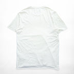 Maison Martin Margiela 10 クルーネック プレーン Tシャツ 44 ホワイト SLIM 15S/S カットオフ S30GC0487 トルコ製