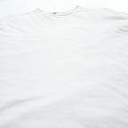 Maison Martin Margiela 10 クルーネック プレーン Tシャツ 44 ホワイト SLIM 15S/S カットオフ S30GC0487 トルコ製