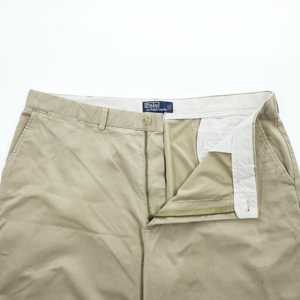 Polo Ralph Lauren 90年代 ヴィンテージ ショートパンツ ハーフパンツ XL ベージュ PROSPECT SHORT ポロチノ