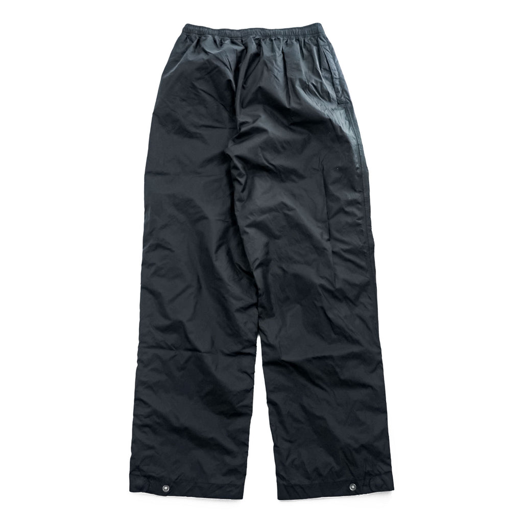 NIKE ACG 00年代 ヴィンテージ トラックパンツ ジャージ M ブラック リップストップ 防水 STORM FIT サイドジップ スリット スナップボタン