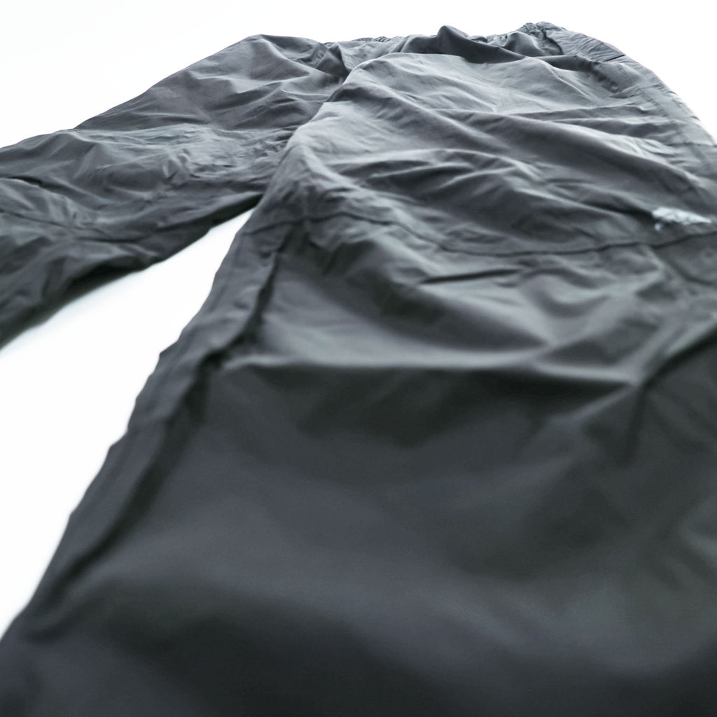 NIKE ACG 00年代 ヴィンテージ トラックパンツ ジャージ M ブラック リップストップ 防水 STORM FIT サイドジップ スリット スナップボタン