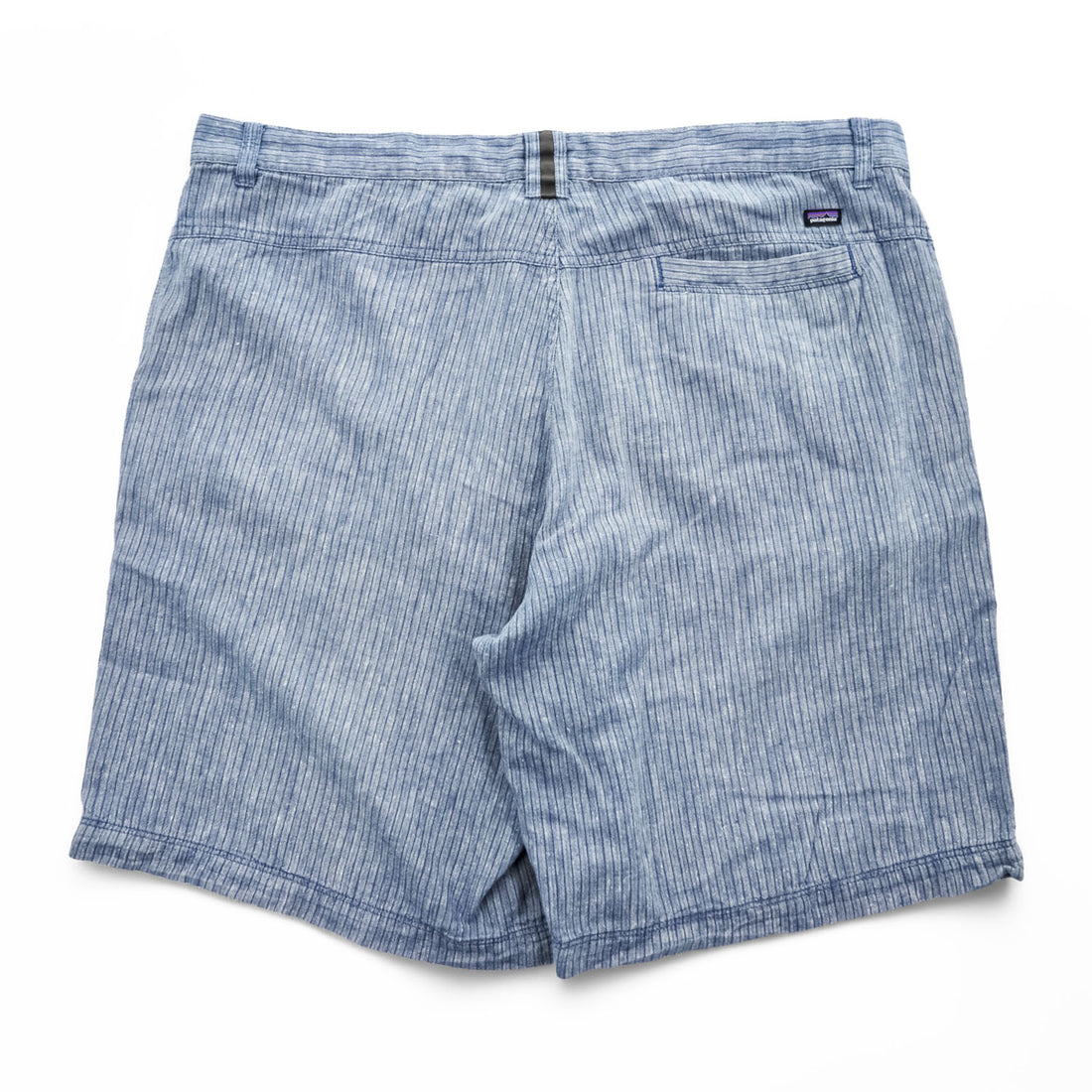 Patagonia ショートパンツ ハーフパンツ XL ブルー ストライプ BACK STEP SHORTS 57735