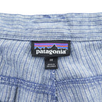 Patagonia ショートパンツ ハーフパンツ XL ブルー ストライプ BACK STEP SHORTS 57735