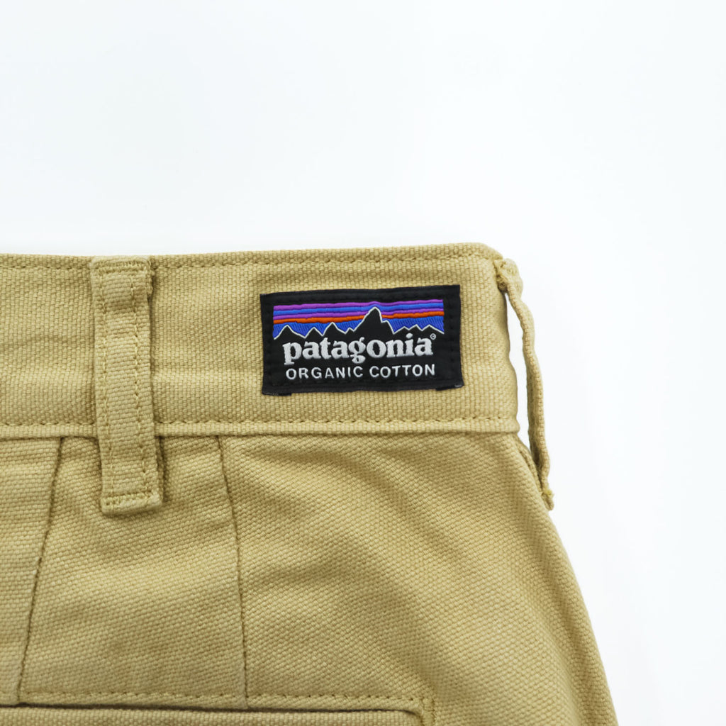 Patagonia スタンドアップショーツ STAND UP SHORTS オーガニックコットン ショートパンツ ハーフパンツ S ベージュ キャンバス 57228