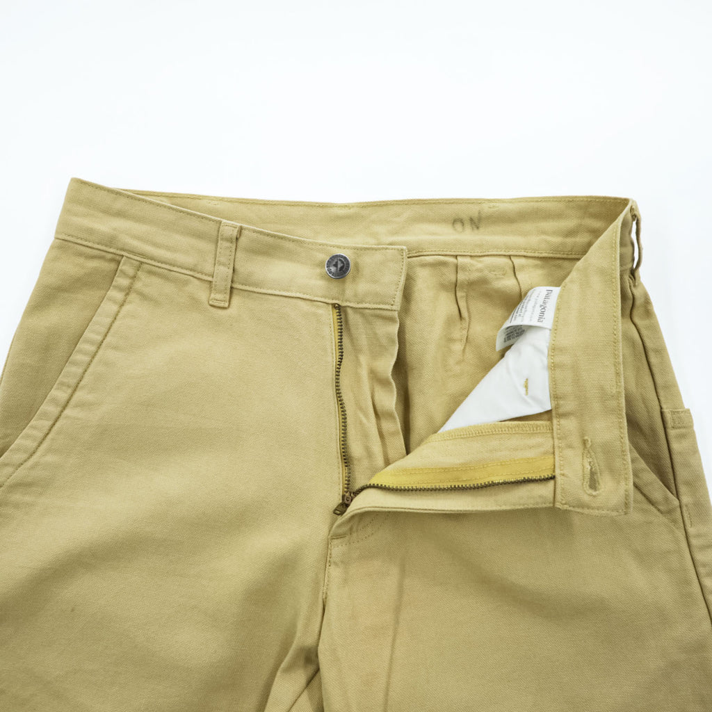 Patagonia スタンドアップショーツ STAND UP SHORTS オーガニックコットン ショートパンツ ハーフパンツ S ベージュ キャンバス 57228