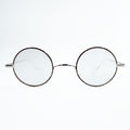 Buddy Optical 丸眼鏡 ラウンド サングラス メガネ a/n シルバー ブラウン ピュアチタン メタルフレーム