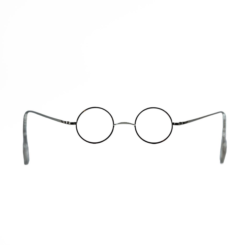 Buddy Optical 丸眼鏡 ラウンド サングラス メガネ a/n シルバー ブラウン ピュアチタン メタルフレーム