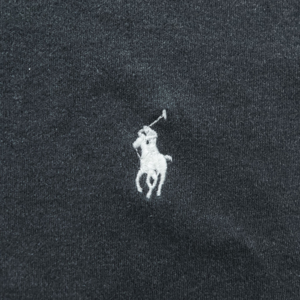 Polo Ralph Lauren ポロシャツ L ブラック スモールポニー ロゴ 刺繍