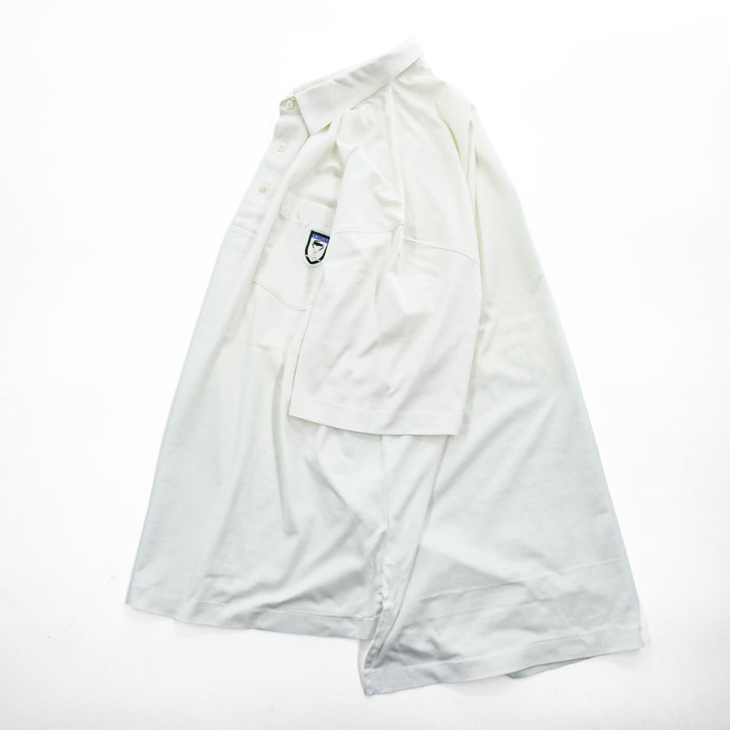 IZOD LACOSTE 90年代 ヴィンテージ ポロシャツ L ホワイト ワンポイントロゴ