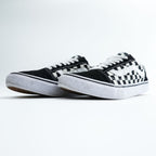 VANS オールドスクール OLD SKOOL DX ローカット スニーカー 27cm ホワイト ブラック キャンバス V36CL+ チェッカーフラッグ ULTRACUSH
