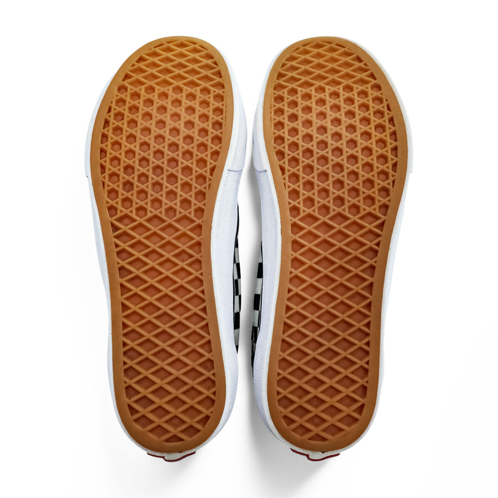 VANS オールドスクール OLD SKOOL DX ローカット スニーカー 27cm ホワイト ブラック キャンバス V36CL+ チェッカーフラッグ ULTRACUSH