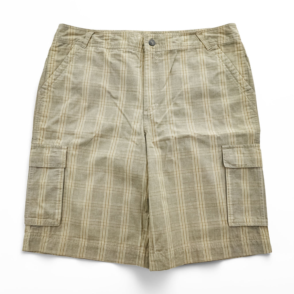 Patagonia カーゴショーツ ALL WEAR CARGO SHORTS ショートパンツ ハーフパンツ L ベージュ チェック
