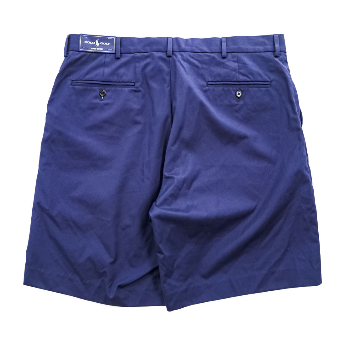 Polo Ralph Lauren 90年代 ヴィンテージ ピマコットン チノショーツ ショートパンツ ハーフパンツ L ネイビー LINKS SHORT POLO GOLF 未使用品