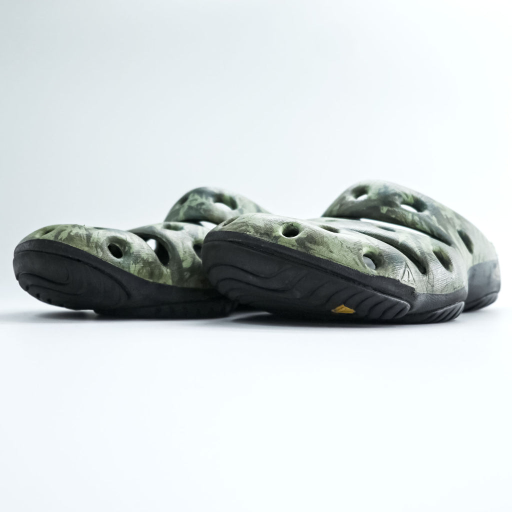 KEEN ヨギ YOGUI ARTS クロッグ サンダル 28cm カーキ グリーン CAMO GREEN カモフラ 1002034