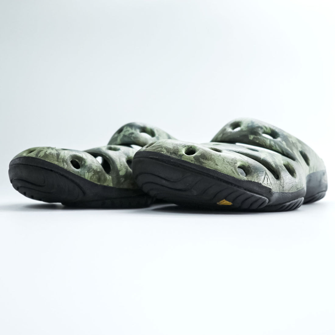 KEEN ヨギ YOGUI ARTS クロッグ サンダル 28cm カーキ グリーン CAMO GREEN カモフラ 1002034