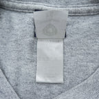 POST OVERALLS 日本製 長袖 ロングスリーブ Tシャツ ロンT XL グレー 胸ポケット