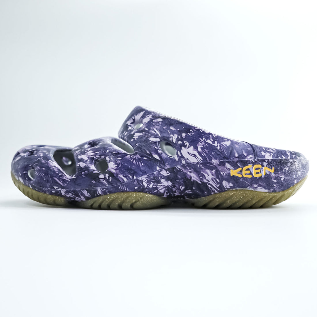 KEEN ヨギ YOGUI ARTSFULL クロッグ サンダル 26cm パープル 総柄 LIMITED DEAD DYE 1008144