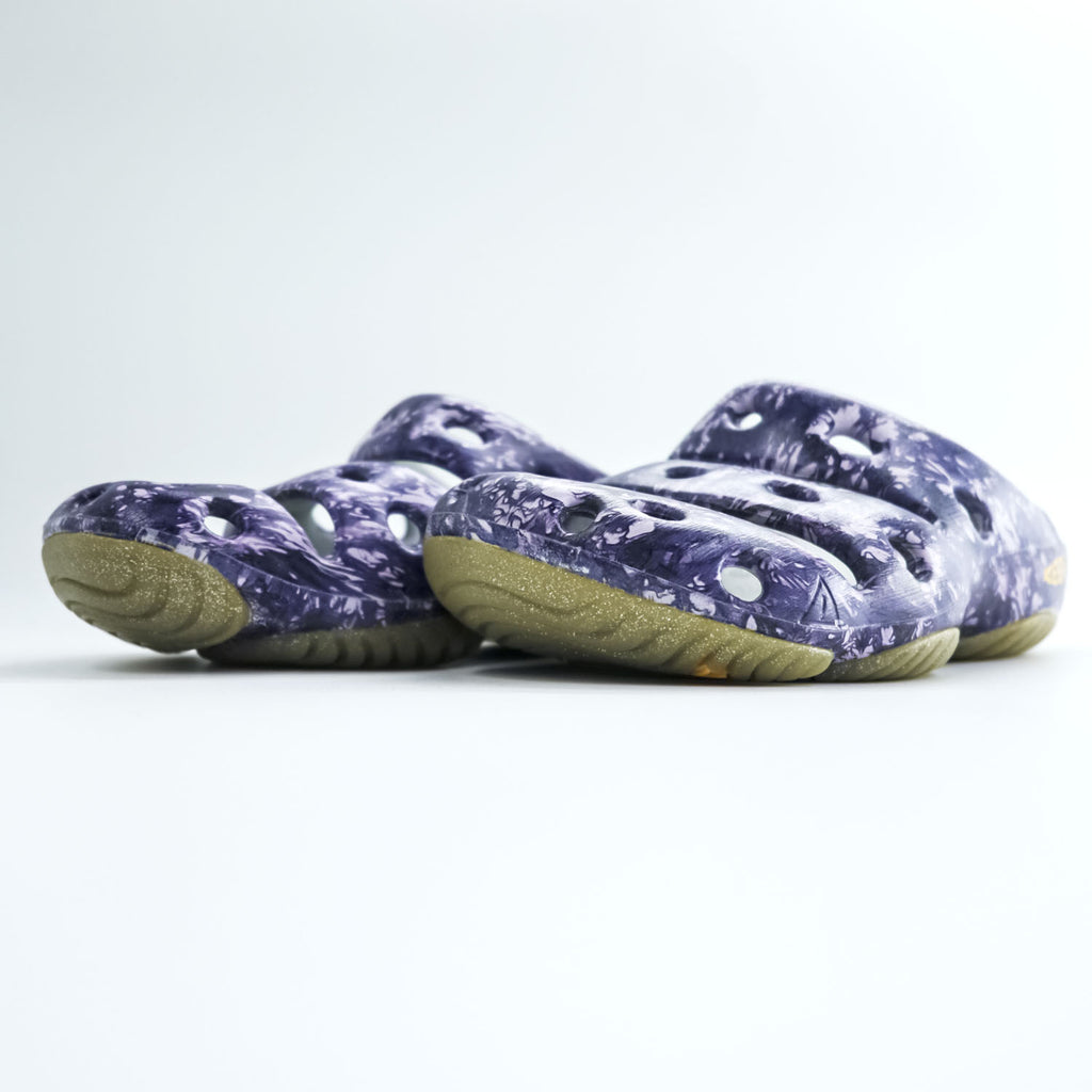 KEEN ヨギ YOGUI ARTSFULL クロッグ サンダル 26cm パープル 総柄 LIMITED DEAD DYE 1008144