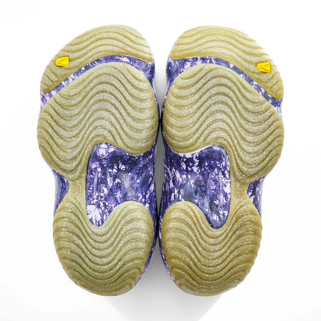KEEN ヨギ YOGUI ARTSFULL クロッグ サンダル 26cm パープル 総柄 LIMITED DEAD DYE 1008144