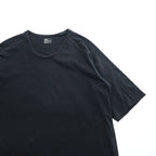 S'YTE Yohji Yamamoto 日本製 ロング丈 サイドスリット Tシャツ M ブラック UD-T01-077