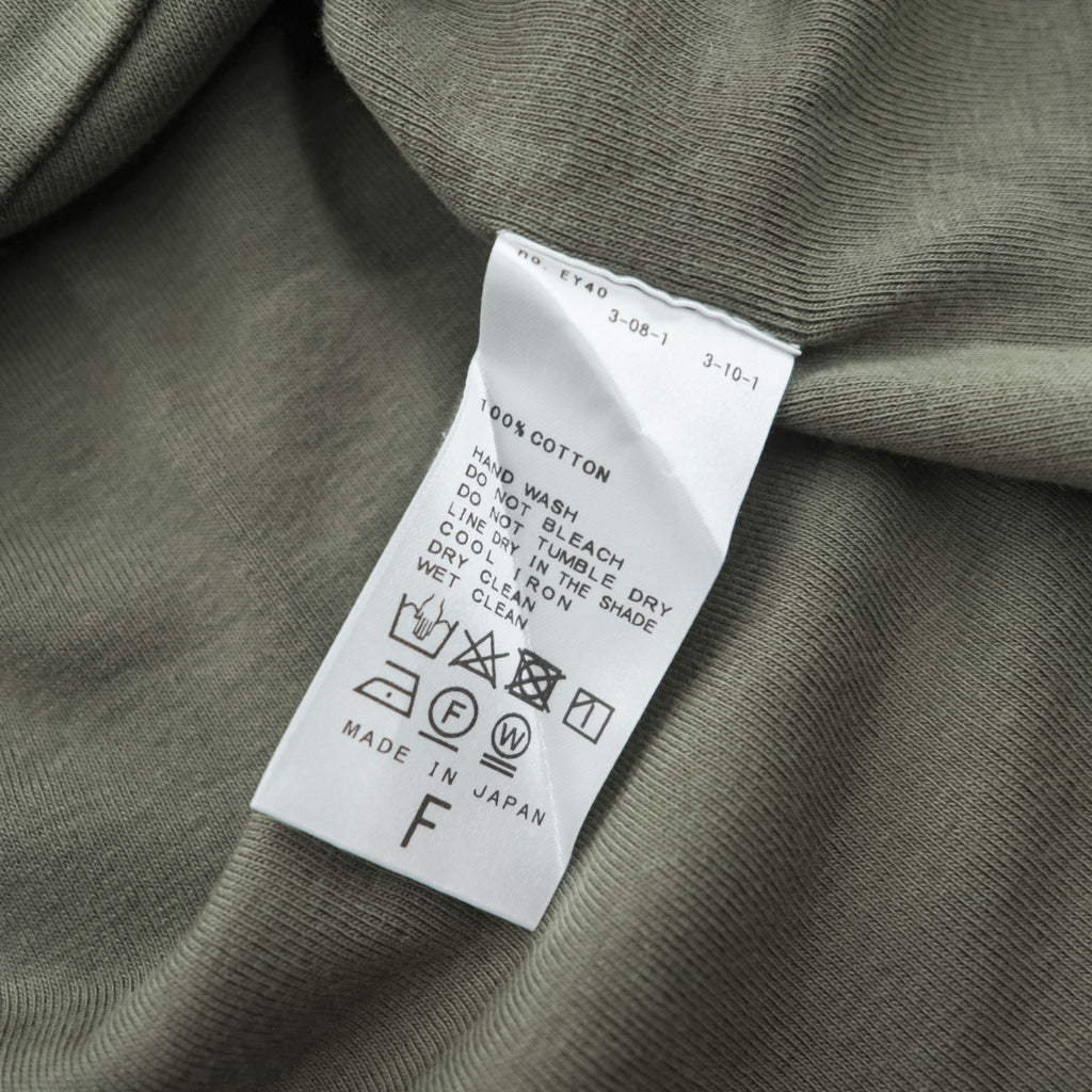 LE ( COMOLI / L'ECHOPPE ) 日本製 Tシャツ FREE シングルステッチ 20-071-053-0000-1-0