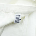Ralph Lauren 90年代 ヴィンテージ 半袖 オックスフォードシャツ M CLASSIC FIT ホワイト スモールポニー ロゴ 刺繍 ボタンダウン 未使用品