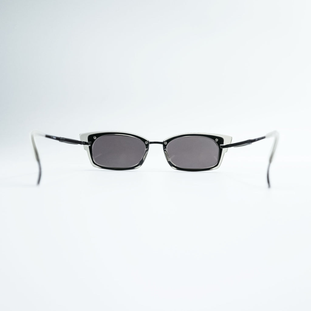 Jean Paul GAULTIER 90年代 ヴィンテージ サングラス UVレンズ クリア スモーク UV Protection 56-0039