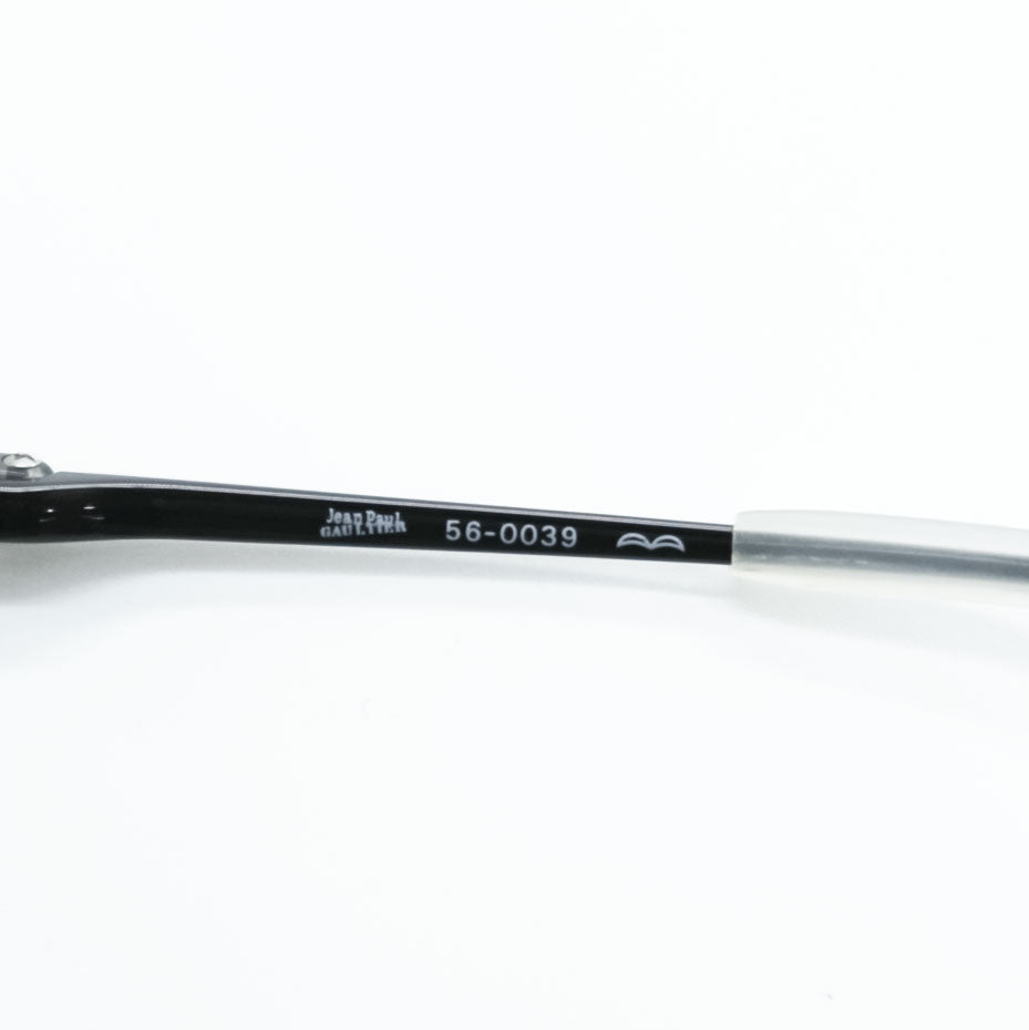 Jean Paul GAULTIER 90年代 ヴィンテージ サングラス UVレンズ クリア スモーク UV Protection 56-0039