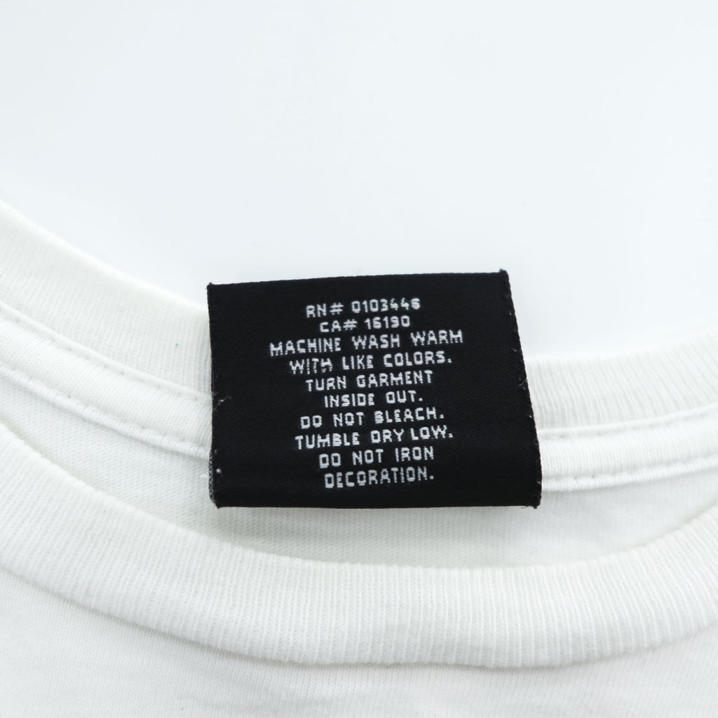POLO JEANS CO. Ralph Lauren 90年代 ヴィンテージ Tシャツ L ホワイト 刺繍 プリント