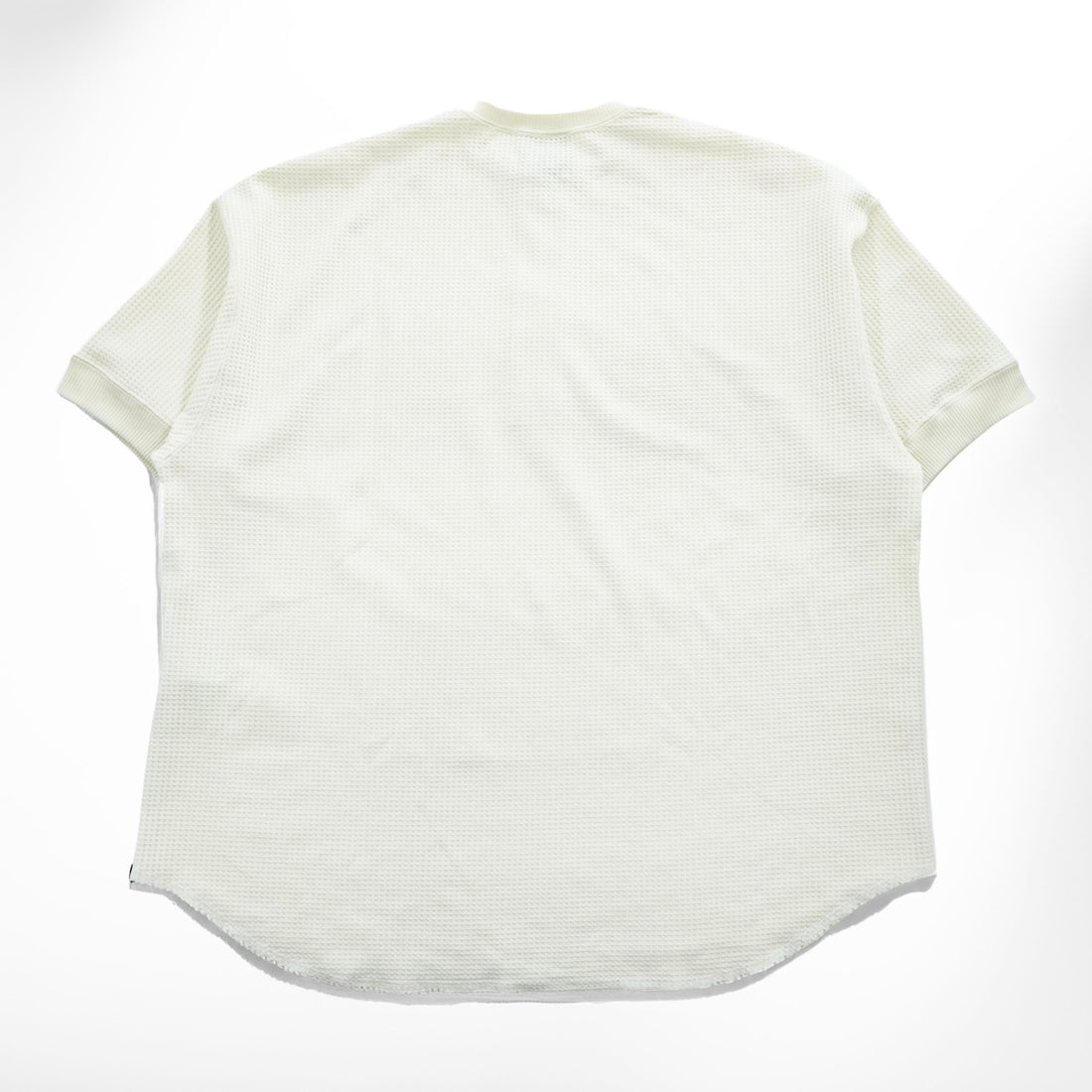 DAIWA PIER39 テック サーマル ヘンリーネック Tシャツ M ホワイト TECH THERMAL HENLEY S/S ワッフル BE-39024