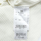 DAIWA PIER39 テック サーマル ヘンリーネック Tシャツ M ホワイト TECH THERMAL HENLEY S/S ワッフル BE-39024