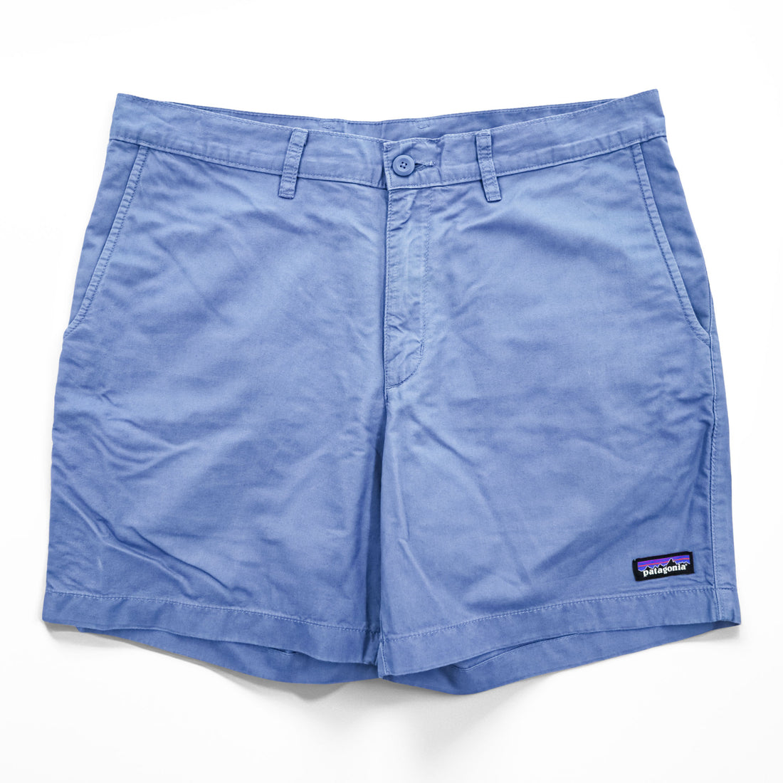 Patagonia コットンヘンプ ショートパンツ LIGHTWEIGHT ALL-WEAR HEMP SHORTS ハーフパンツ L ブルー
