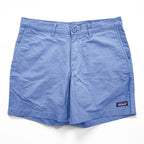 Patagonia コットンヘンプ ショートパンツ LIGHTWEIGHT ALL-WEAR HEMP SHORTS ハーフパンツ L ブルー