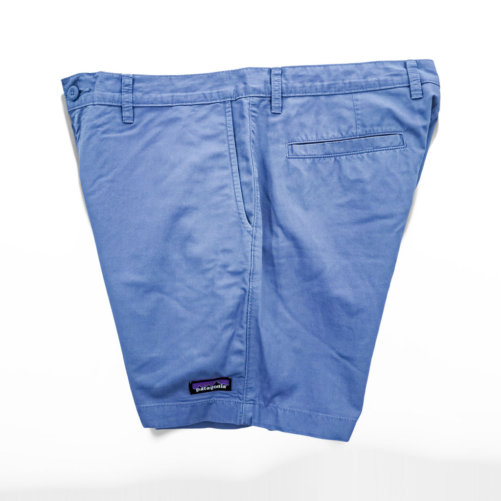 Patagonia コットンヘンプ ショートパンツ LIGHTWEIGHT ALL-WEAR HEMP SHORTS ハーフパンツ L ブルー