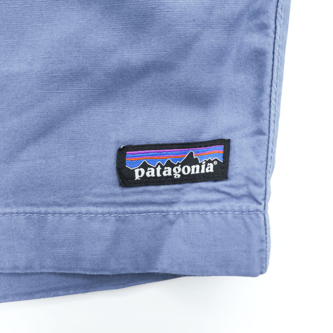 Patagonia コットンヘンプ ショートパンツ LIGHTWEIGHT ALL-WEAR HEMP SHORTS ハーフパンツ L ブルー