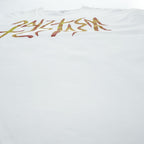 FACETASM 日本製 オーバーサイズ Tシャツ GRAPHIC BIG TEE XL ホワイト サイドスリット ワイド SR0-TEE-U05