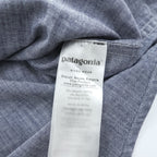 Patagonia オーガニックコットン 半袖シャツ S ブルー ライトウェイト ブラフサイド ボタンダウン 54121