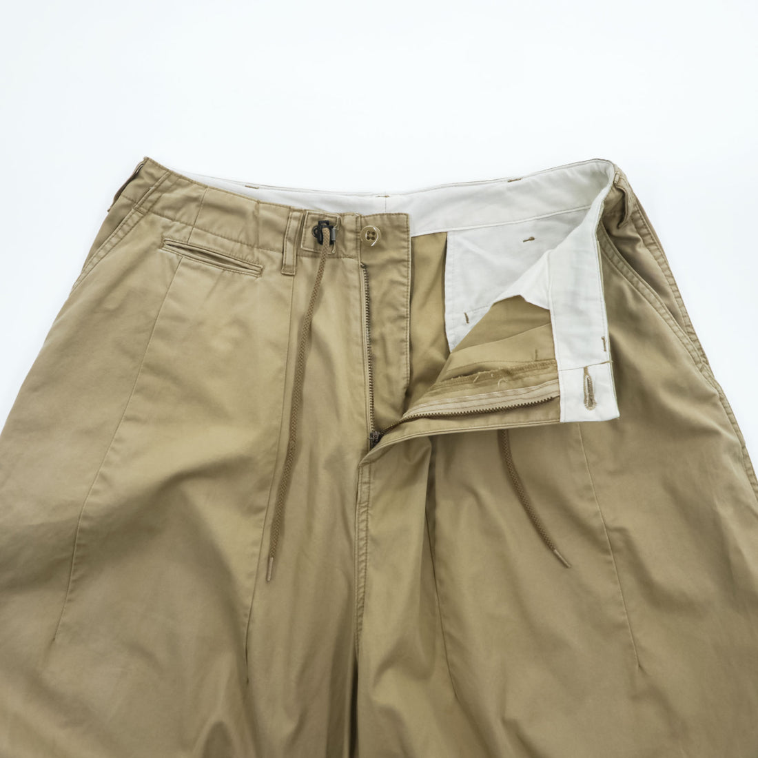 Needles 日本製 ヒザデルパンツ H.D Pant - Military ワイドパンツ M ワイド ミリタリー コットン