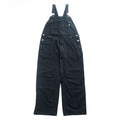 HOLMES WORKWEAR ダック キャンバス ダブルニー オーバーオール M ブラック ビブ サロペット