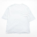 AURALEE 日本製 シームレス クルーネック ハーフスリーブ Tシャツ L ホワイト SEAMLESS CREW NECK HALF SLEEVE TEE 五分袖 A8ST02ST