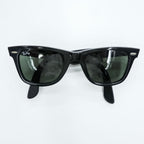 Ray-Ban スクエア ウェリントン サングラス ORIGINAL WAYFARER ブラック RB2140-A 901 50_22 3N イタリア製
