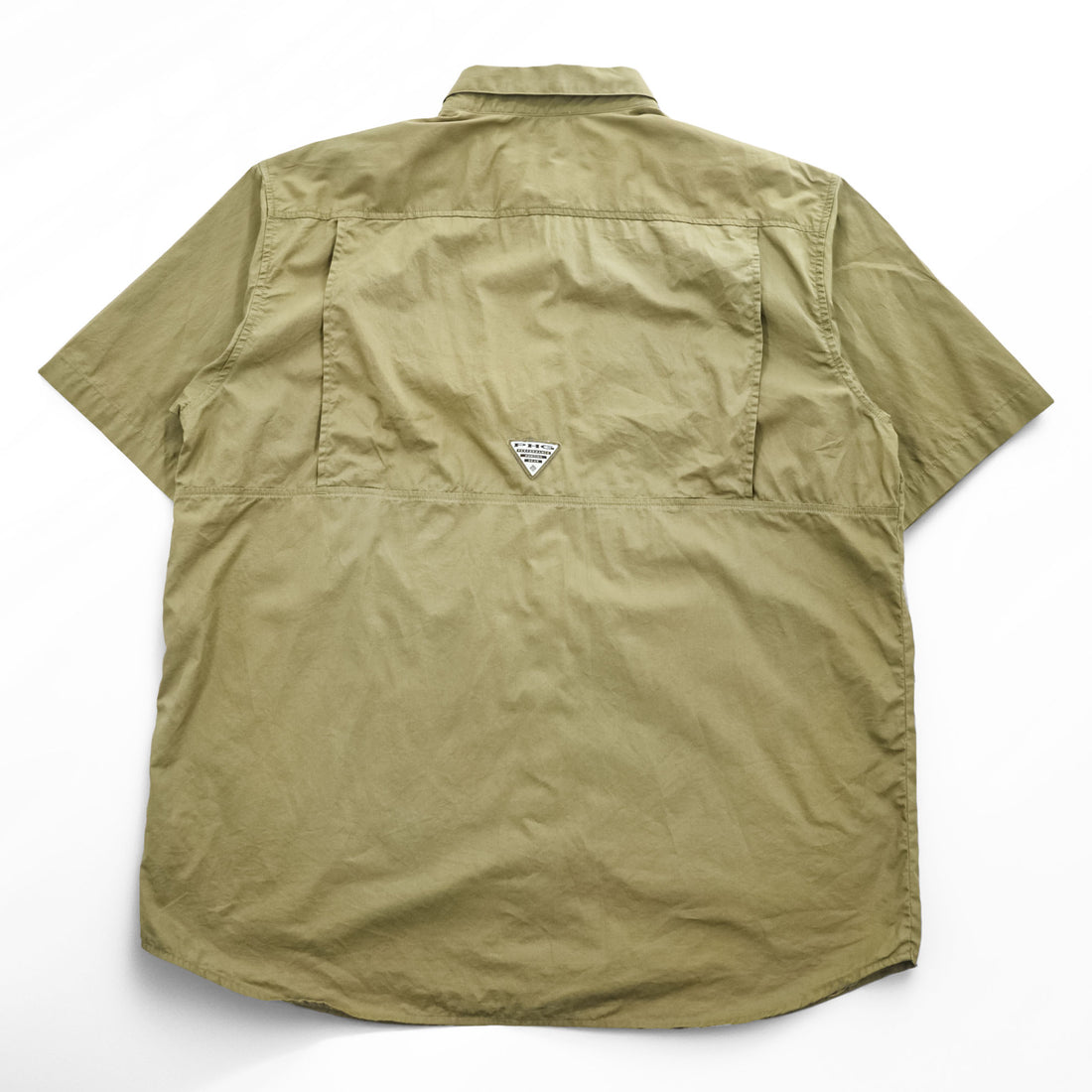 Columbia PHG 半袖 ハンティングシャツ XL メッシュ フィッシングシャツ メッシュ裏地 ボタンダウン HM7721