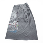 BLONDIE ブロンディー ロック バンド Tシャツ L グレーフェード Heart of Glass ヴィンテージ ダメージ加工