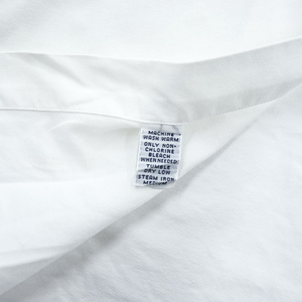 Ralph Lauren 90年代 ヴィンテージ BLAKE 半袖 オックスフォード シャツ L ホワイト スモールポニー ロゴ 刺繍