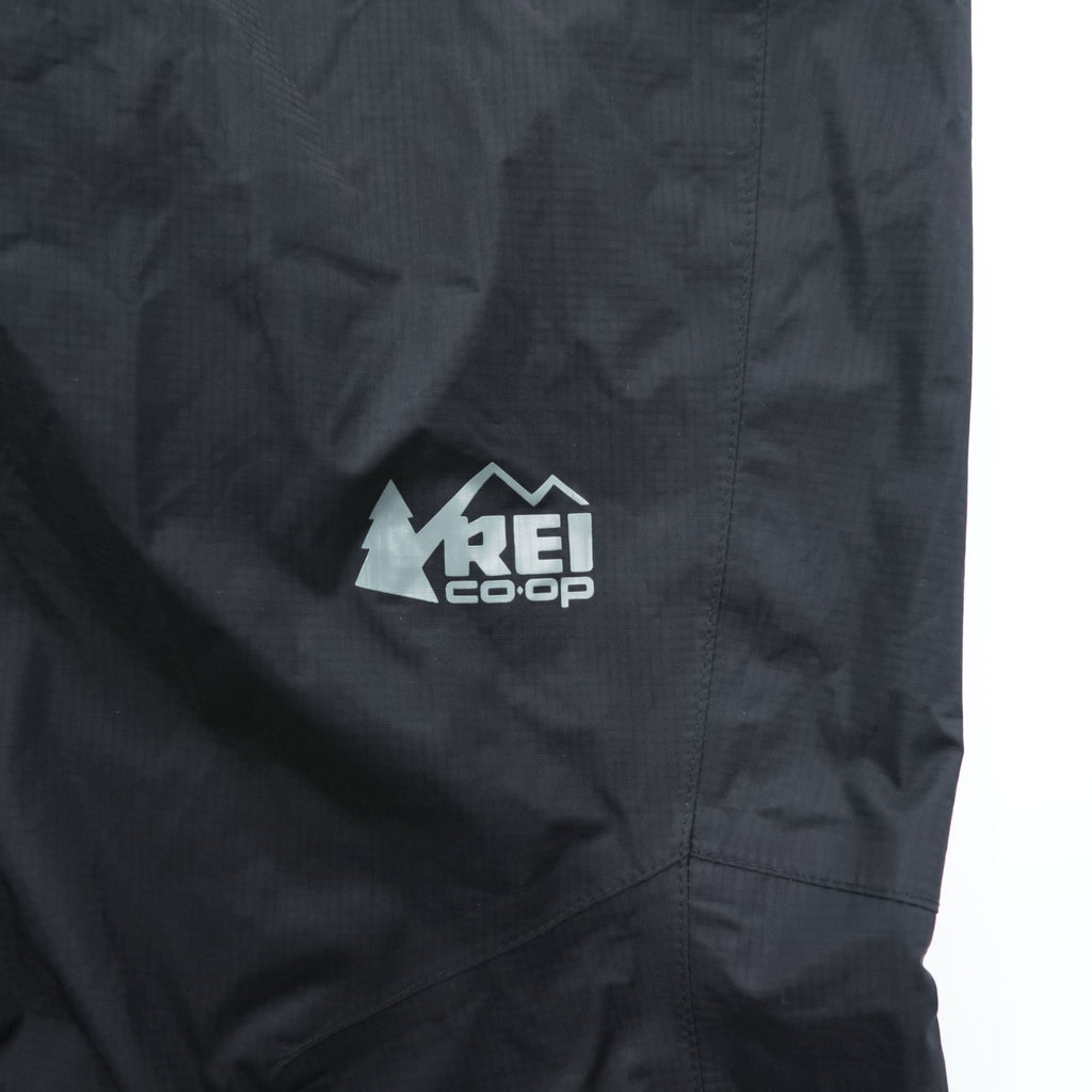 REI Co-op Rainier レインパンツ Rain Pants  防水 シェル アウトドア パンツ S ブラック サイドジップ 20063